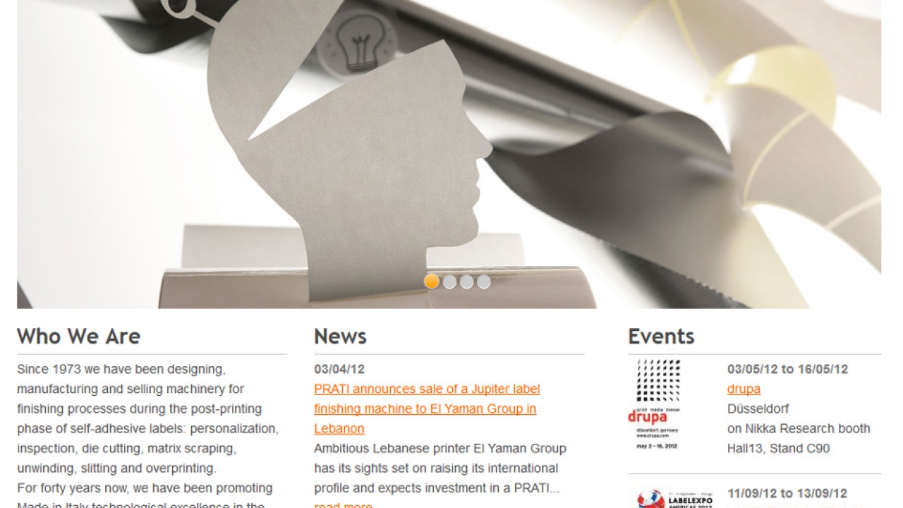 Prati marks 40th anniversary with new website and rebranding Prati marks 40th anniversary with new website and rebranding