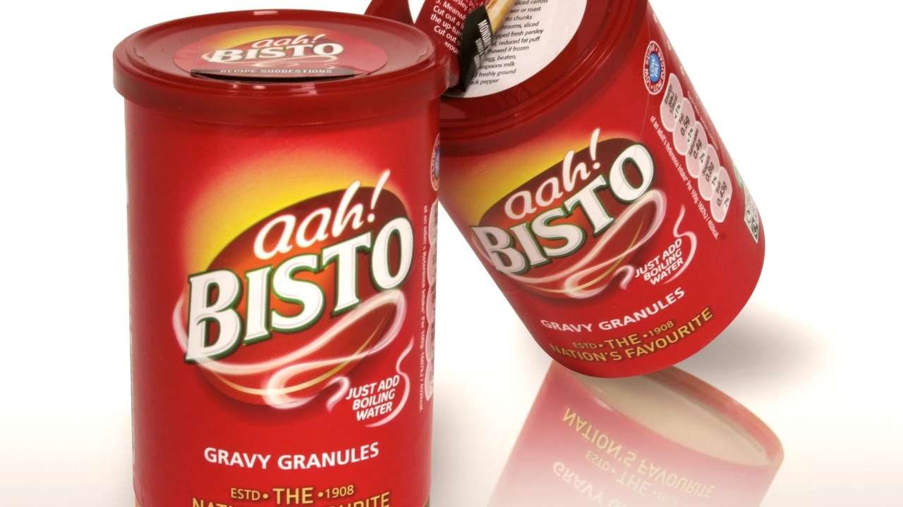 Leaflet labels are being used by Premier Foods, parent of the Bisto brand, as a facilitator for the Monday’s Marvellous Pie campaign Leaflet labels are being used by Premier Foods, parent of the Bisto brand, as a facilitator for the Monday’s Marvellous Pie campaign