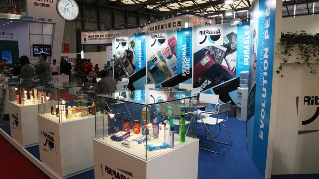 The Ritrama stand at Labelexpo Asia 2009 The Ritrama stand at Labelexpo Asia 2009