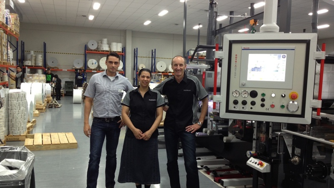 Rotocontrol provides customized solution to New Zealand label printer Rotocontrol provides customized solution to New Zealand label printer