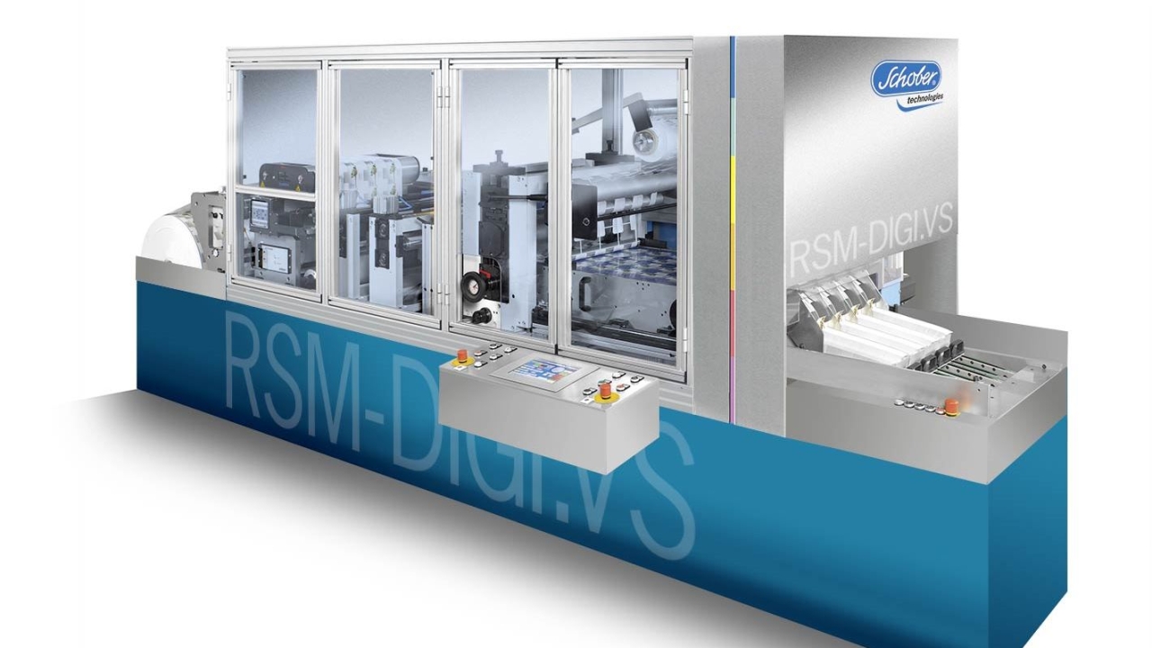 The RSM-DIGI.VS is designed to convert digitally printed film and foil such as OPP, PE, PS and PE, coated paper laminates and composite materials The RSM-DIGI.VS is designed to convert digitally printed film and foil such as OPP, PE, PS and PE, coated paper laminates and composite materials