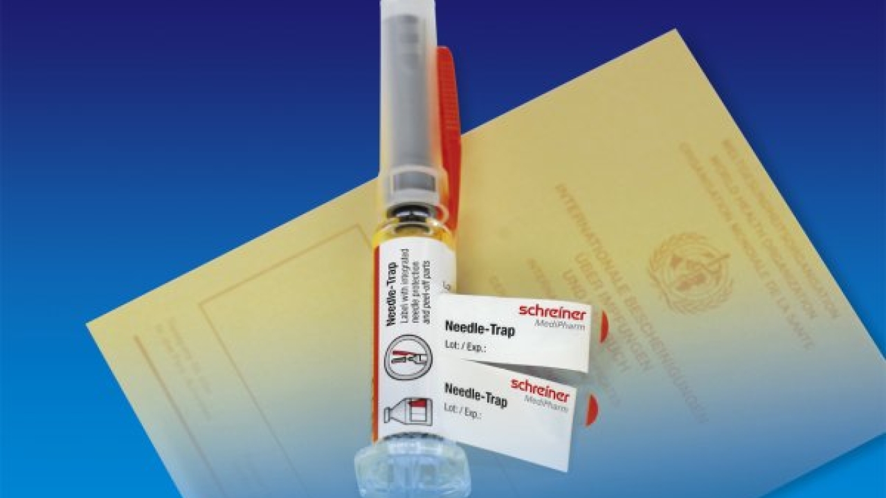 Schreiner MediPharm to unveil new version of Needle-Trap label