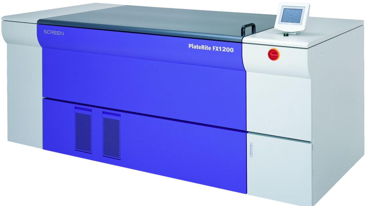 Screen adds PlateRite FX1200 to thermal flexo platesetter range