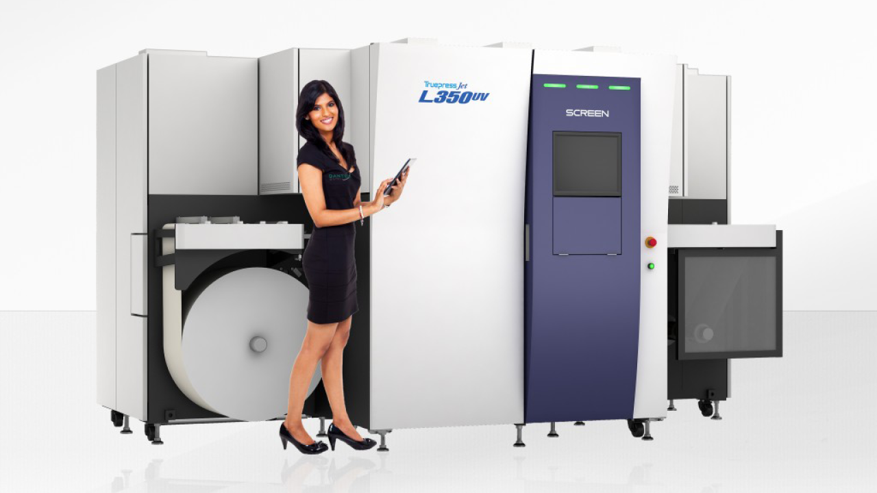 Truepress Jet L350UV digital press