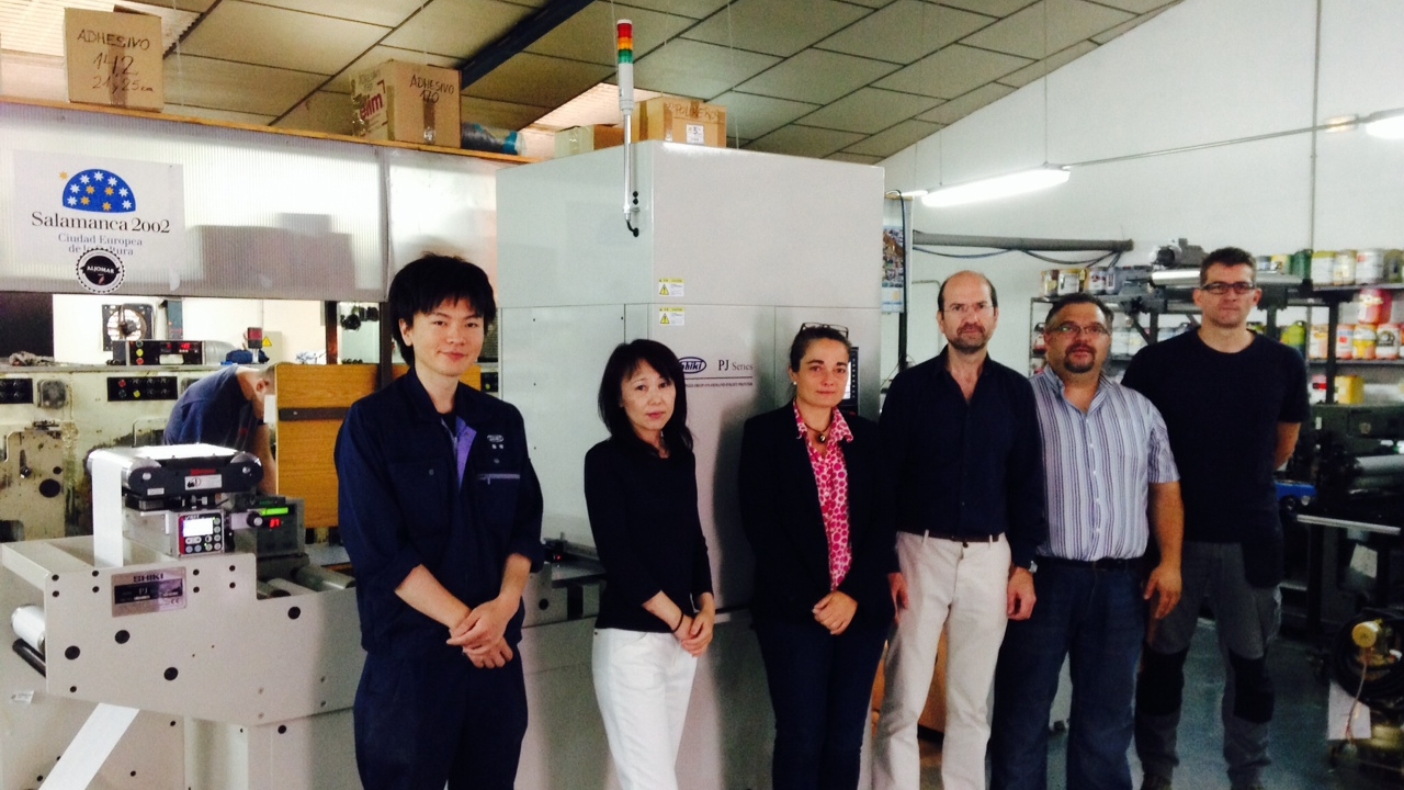 Spanish label converter Elim Etiquetas has invested in a PJ250A UV inkjet press from Japanese manufacturer Shiki.