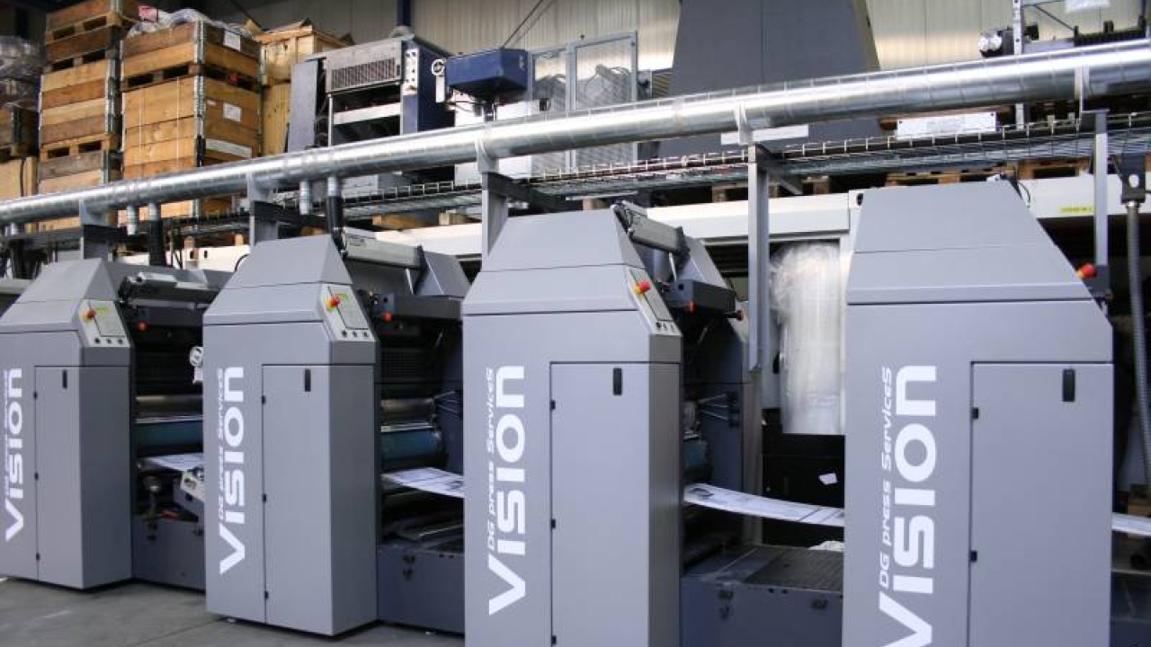 Vision web offset press from DG press MachineS