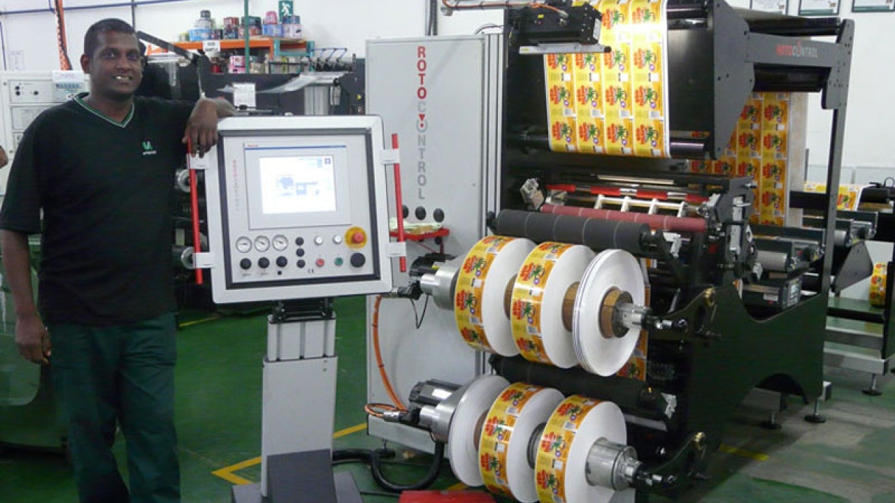 South African converter installs Rotocontrol finishing machine South African converter installs Rotocontrol finishing machine