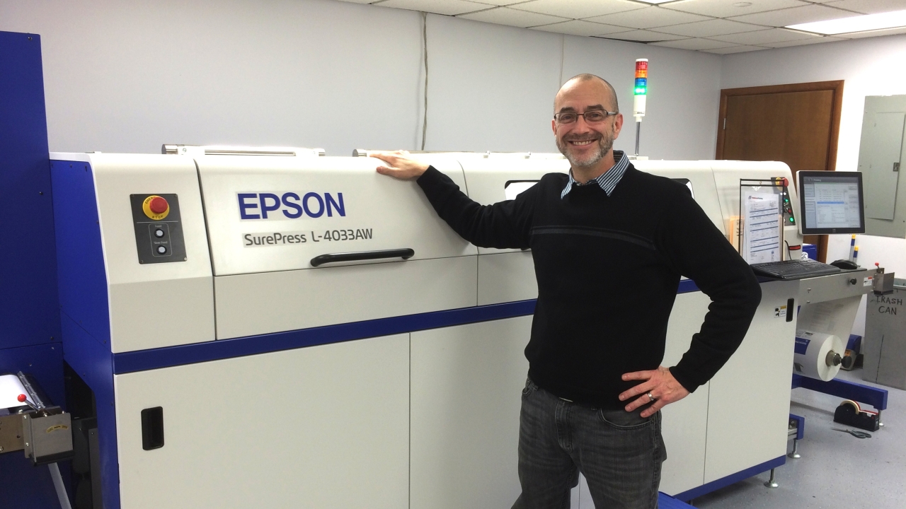 Middleton Printing presdient Steve Middleton: ‘The SurePress seemed like the right technology to shift most of our flexographic production to digital' Middleton Printing presdient Steve Middleton: ‘The SurePress seemed like the right technology to shift most of our flexographic production to digital'