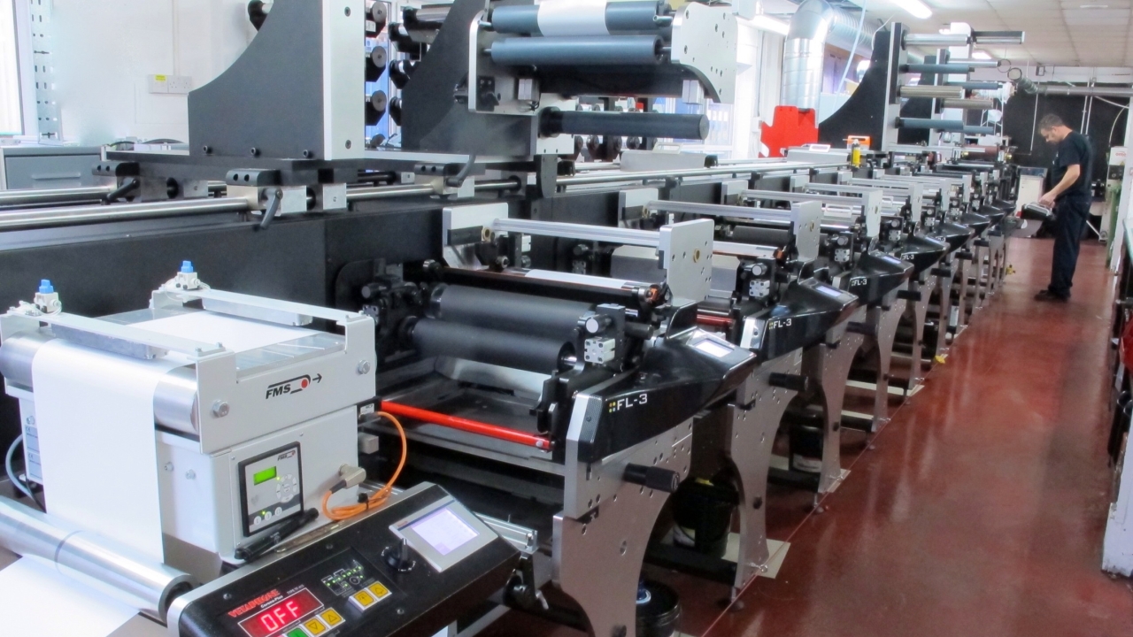 Sturdy Labels has recently taken ownership of an Edale eight-color UV dual servo FL-3 press at its factory in Skelmersdale, UK