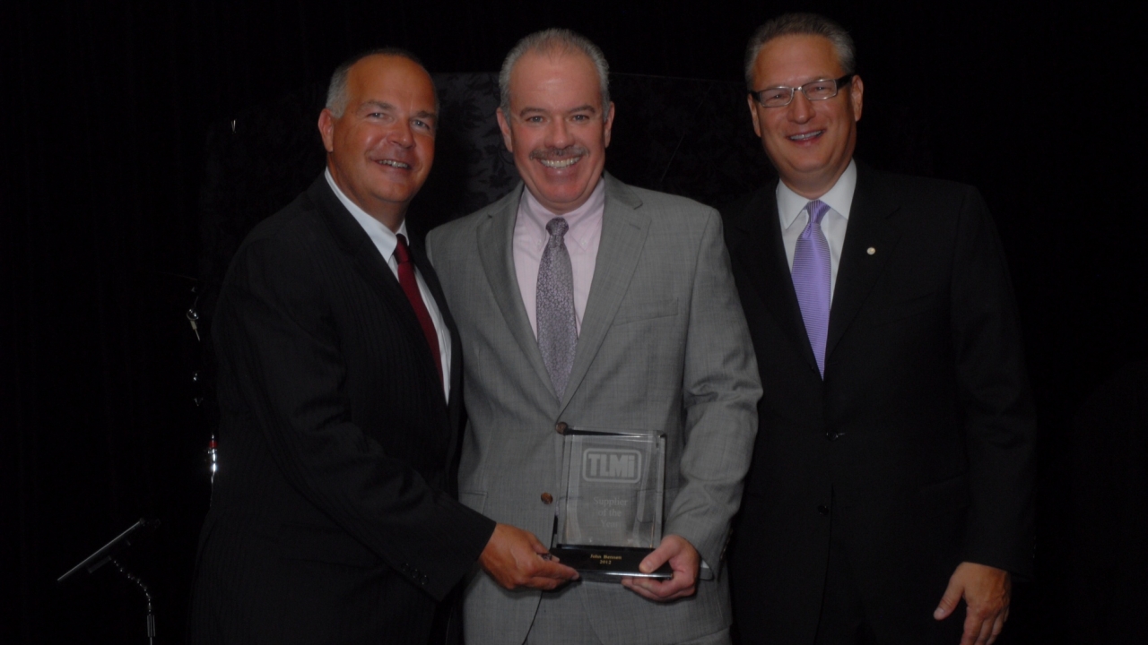 TLMI names Flexcon’s John Bennett as Supplier of the Year
