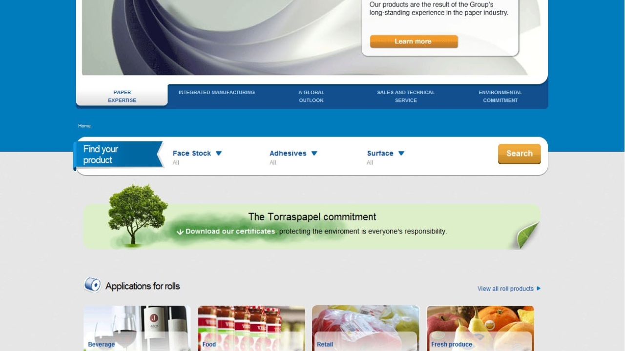 Torraspapel launches website for self-adhesive range Torraspapel launches website for self-adhesive range