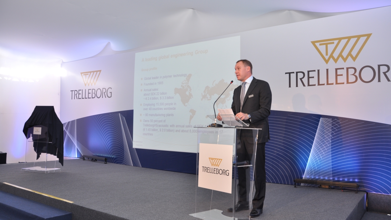 Trelleborg opens new facility in Brazil