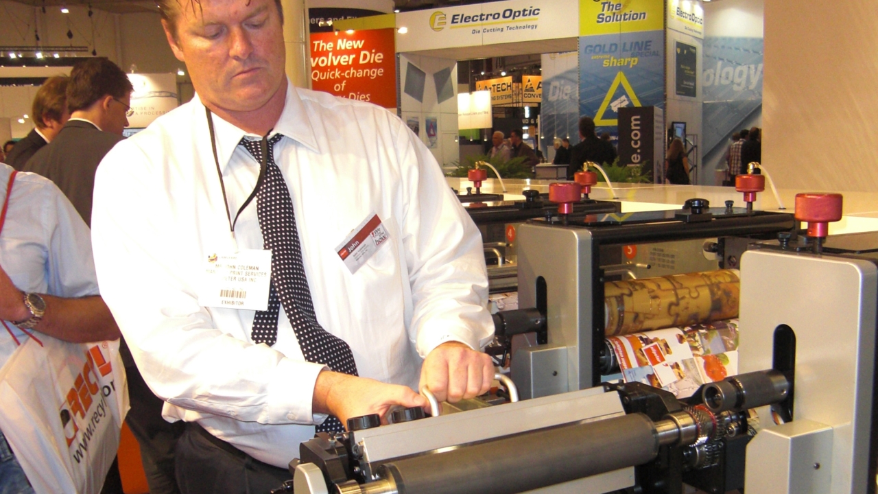Tresu technology helps Nilpeter at Labelexpo Tresu technology helps Nilpeter at Labelexpo