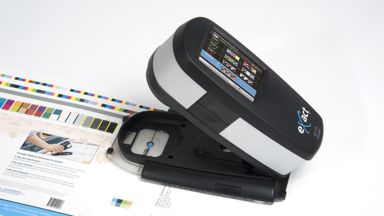 X-Rite has launched eXact Scan, an option that extends the functionality of the X-Rite eXact spectrophotometer platform
