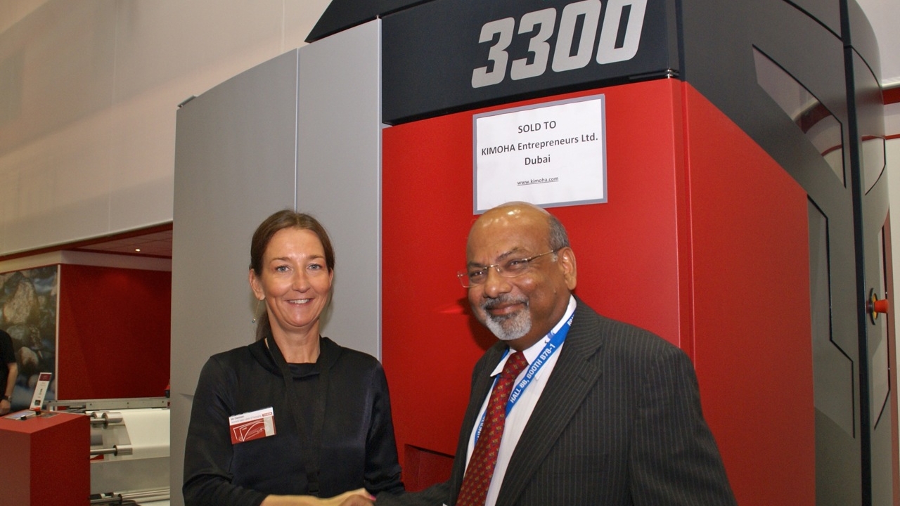 Xeikon receives three 3300 orders during drupa