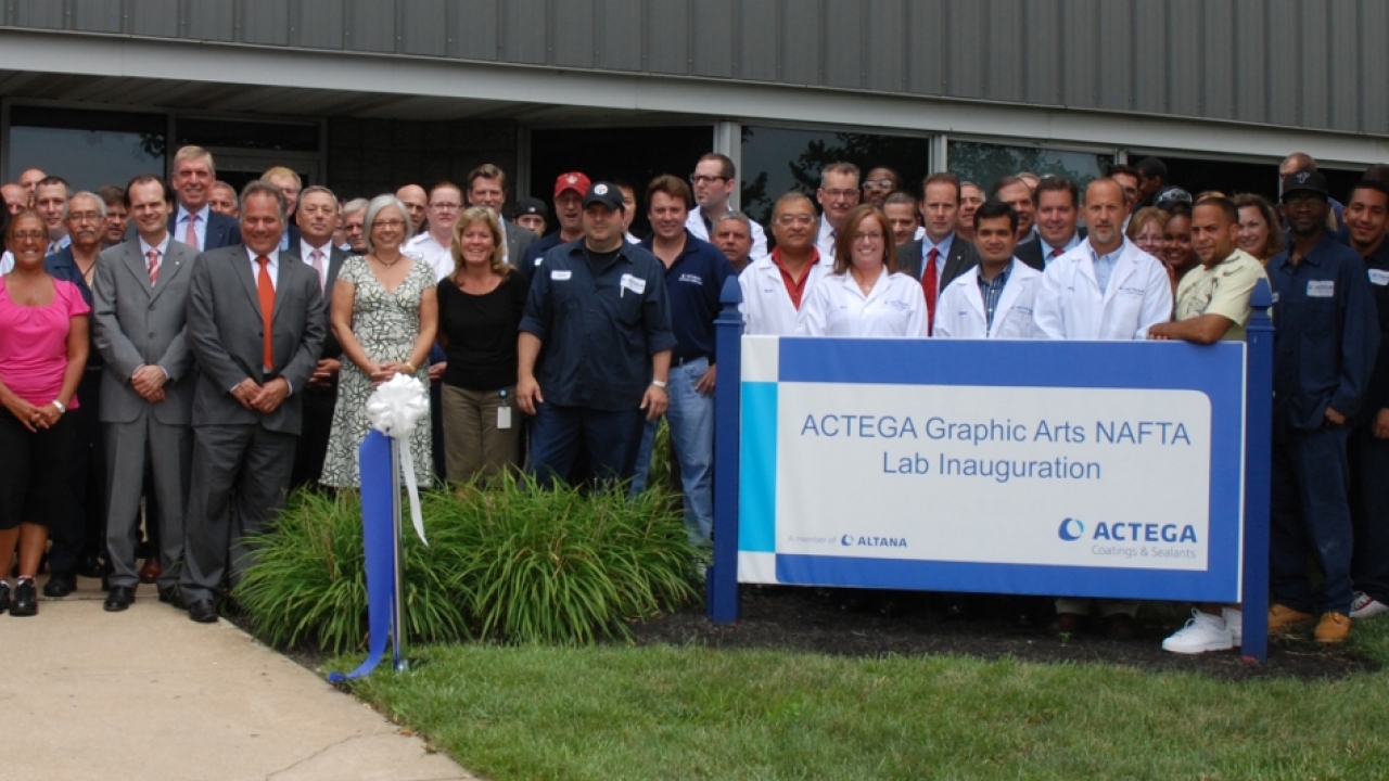 Actega opens new laboratory Actega opens new laboratory