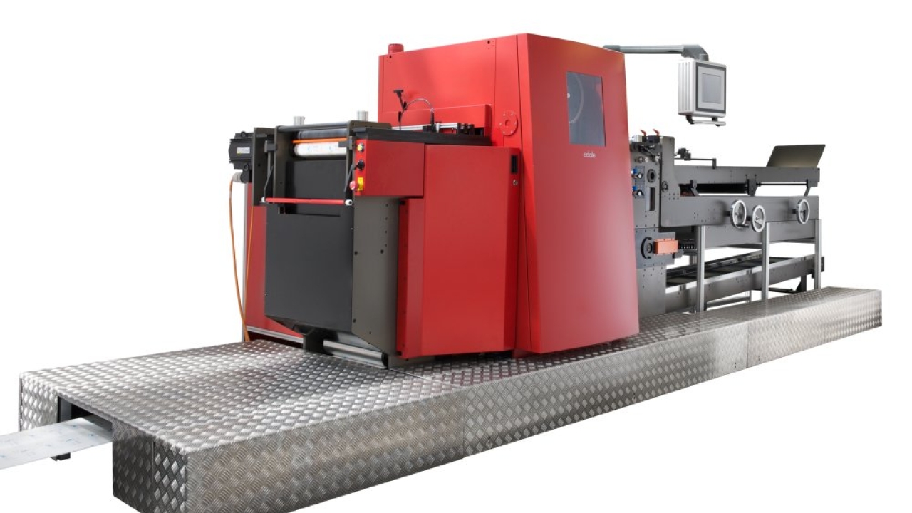 Edale launches web-fed flatbed die-cutter Edale launches web-fed flatbed die-cutter