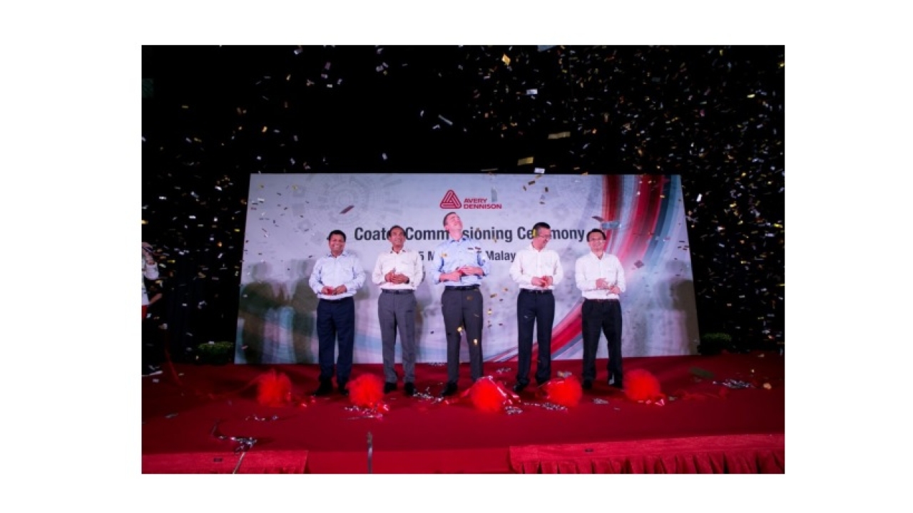 Avery Dennison Corporation CEO Mitch Butier (center) opens the new coating line in Bangi with the senior leadership team led by Labels & Graphic Materials VP & GM for SAPSSA region, Anil K. Sharma (second from left) Avery Dennison Corporation CEO Mitch Butier (center) opens the new coating line in Bangi with the senior leadership team led by Labels & Graphic Materials VP & GM for SAPSSA region, Anil K. Sharma (second from left)