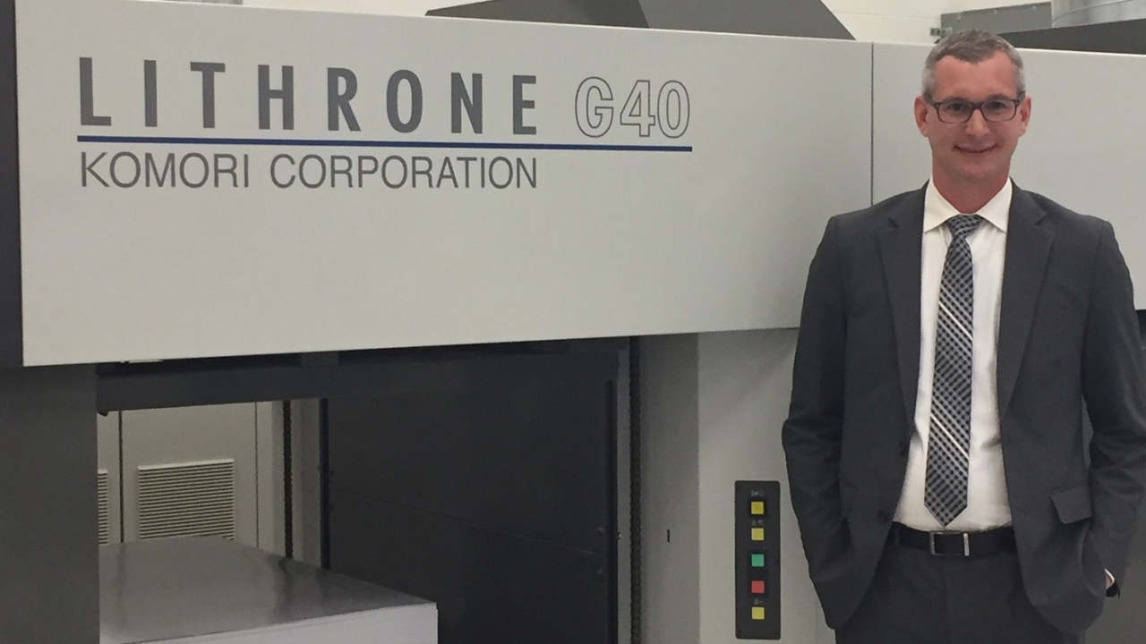 Clark Scherer joined Komori in 2006 as a special programs sales associate Clark Scherer joined Komori in 2006 as a special programs sales associate