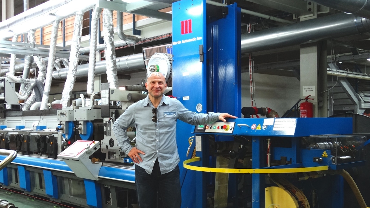 'Martin Automatic has the best reputation in the market for automated roll handling' - Colognia owner Jaroslav Vendl