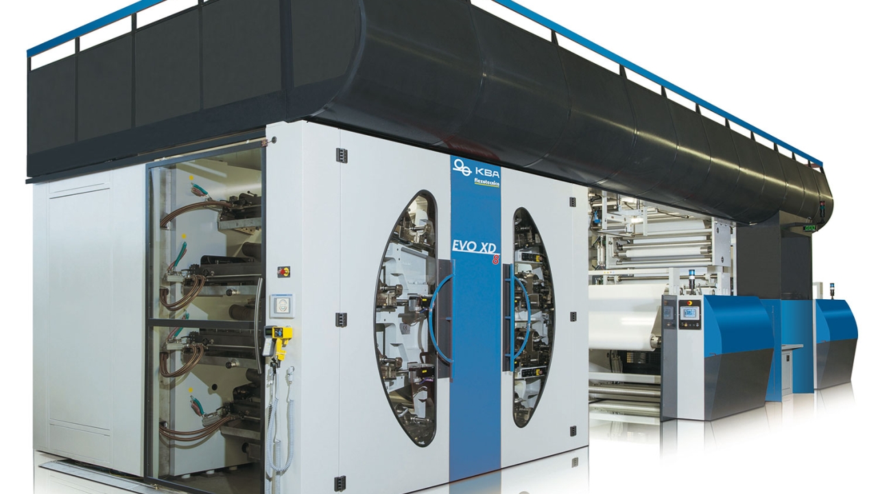 The KBA-Flexotecnica Evo XD for Dainichiseika in Japan is prepared for the flexible use of water-based inks The KBA-Flexotecnica Evo XD for Dainichiseika in Japan is prepared for the flexible use of water-based inks