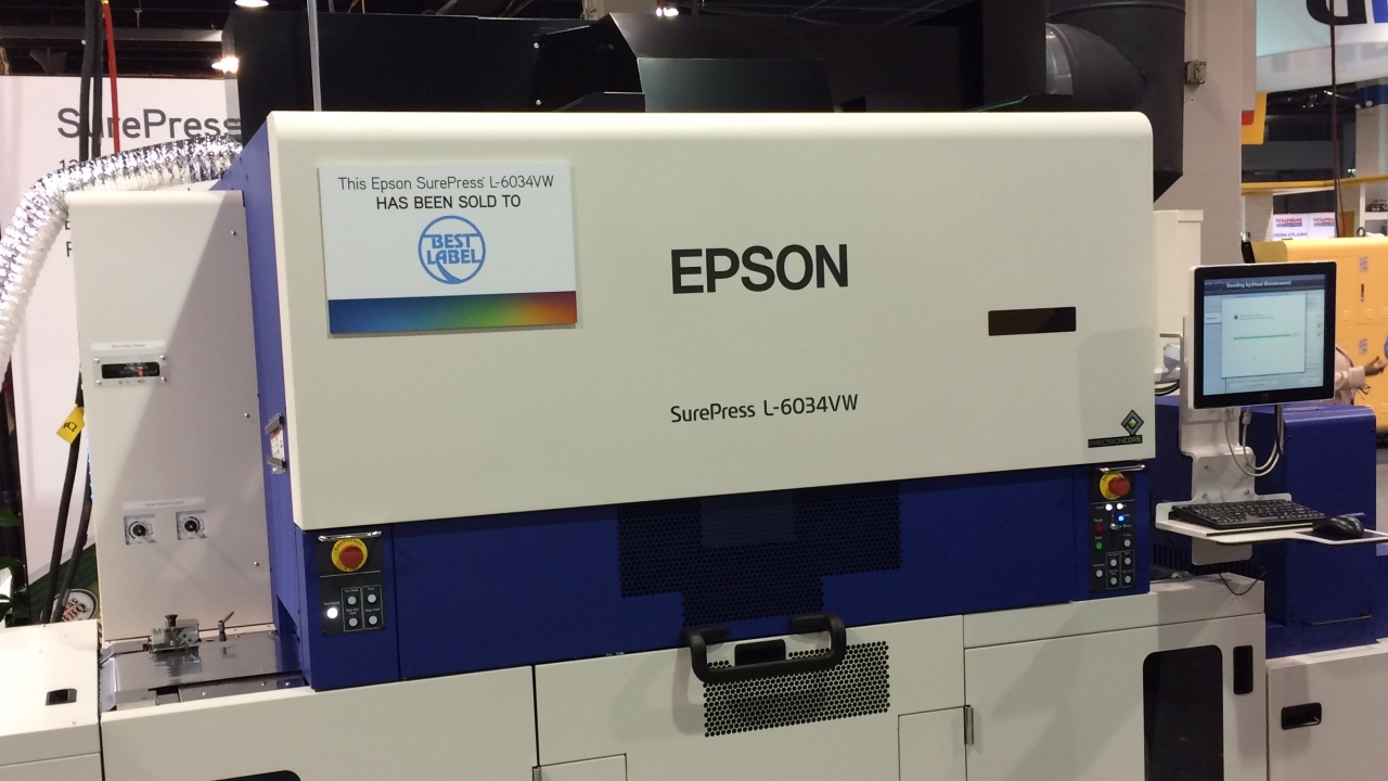 Epson L-6034VW digital press Epson L-6034VW digital press