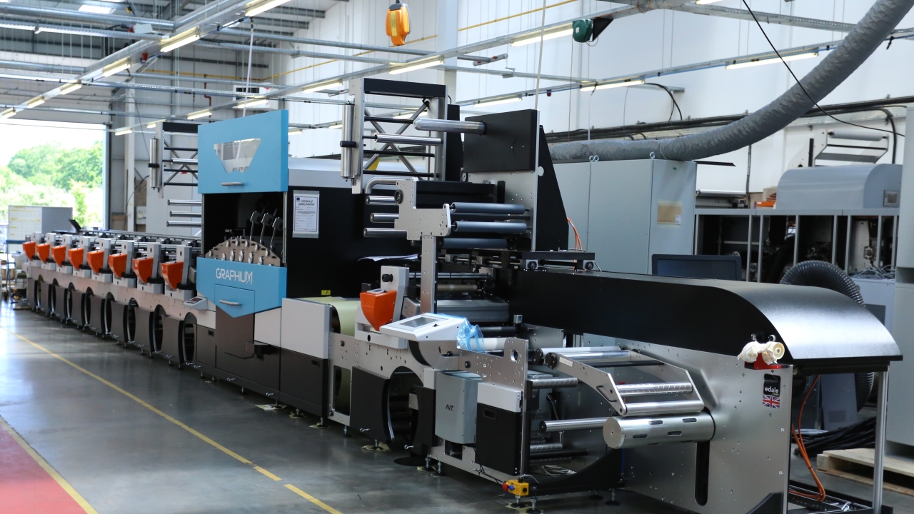 To demonstrate hybrid printing capabilities, a 6 -color Graphium unit will be incorporated into the FL3 presented at Labelexpo Europe 2017