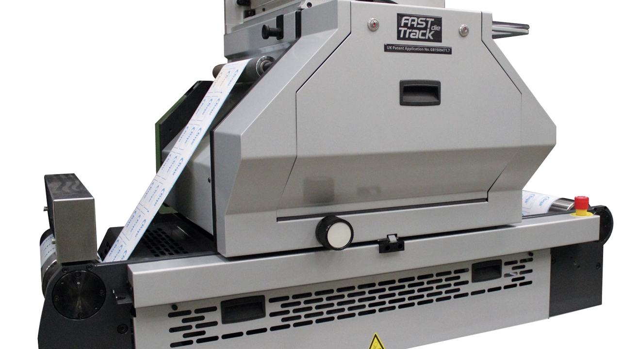 AB Graphic’s Fast Track die, the fastest semi-rotary die-cutting system in the world AB Graphic’s Fast Track die, the fastest semi-rotary die-cutting system in the world