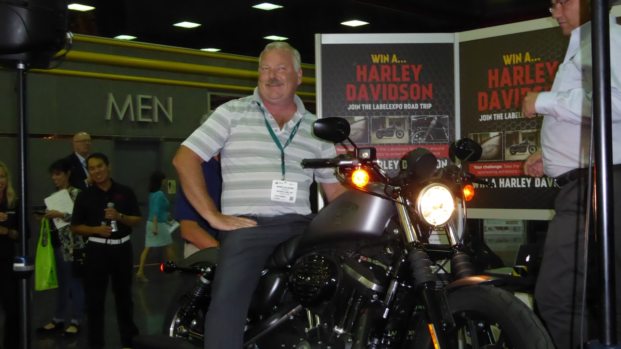 Kevin Callahan wins Harley