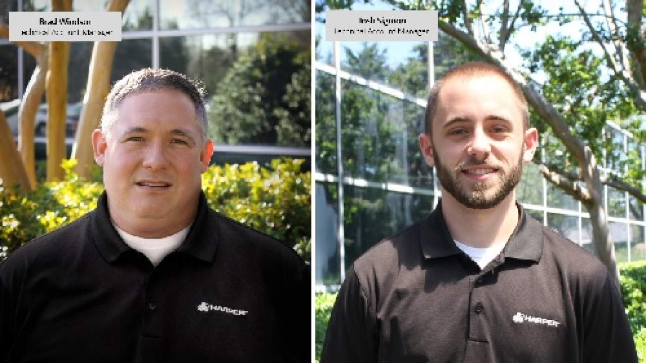 Harper Corporation of America brings two to its sales team Harper Corporation of America brings two to its sales team