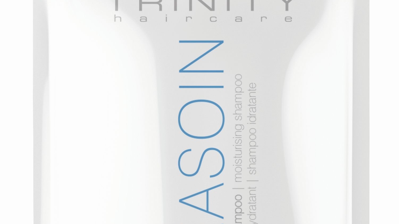 Trinity haircare will in future package its high-quality hair care products for professional users in upright pouches manufactured from this film-paper combination Trinity haircare will in future package its high-quality hair care products for professional users in upright pouches manufactured from this film-paper combination