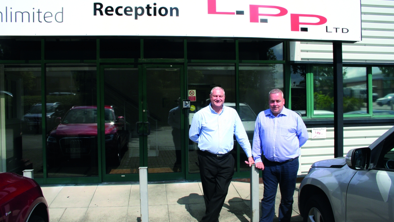 L-R: Les Bradley and Ian Bates at LPP