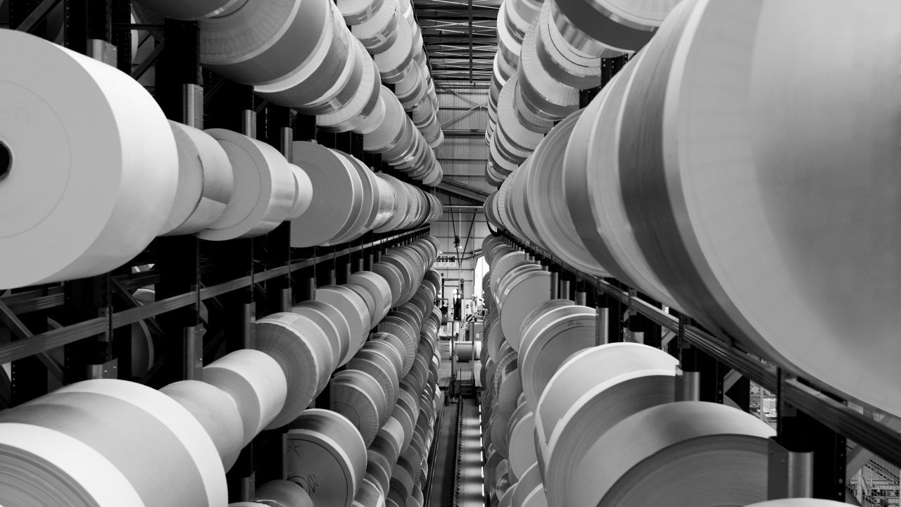 The new HM300 adhesive is available in a range of different paper and film facestock The new HM300 adhesive is available in a range of different paper and film facestock