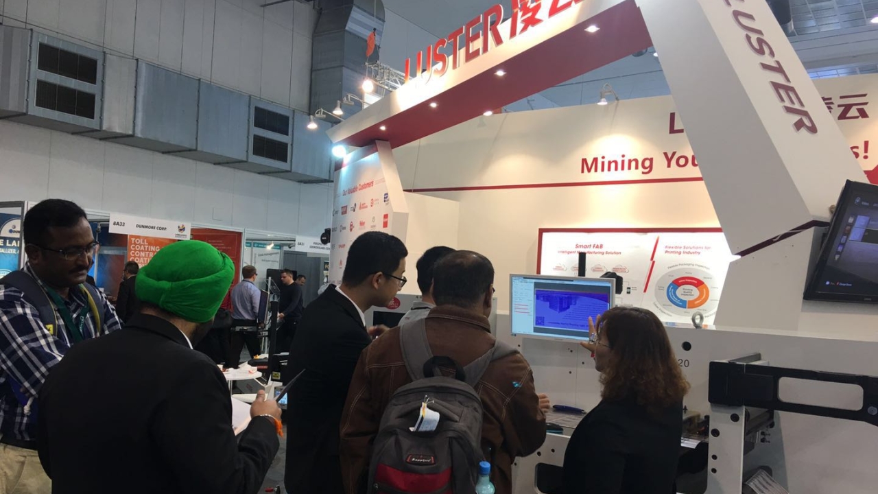 Luster launches LabelRoll at Labelexpo Europe 2017