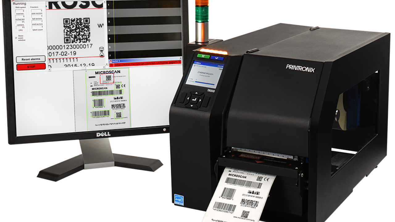 Microscan launches inspection system for Printronix TT printers