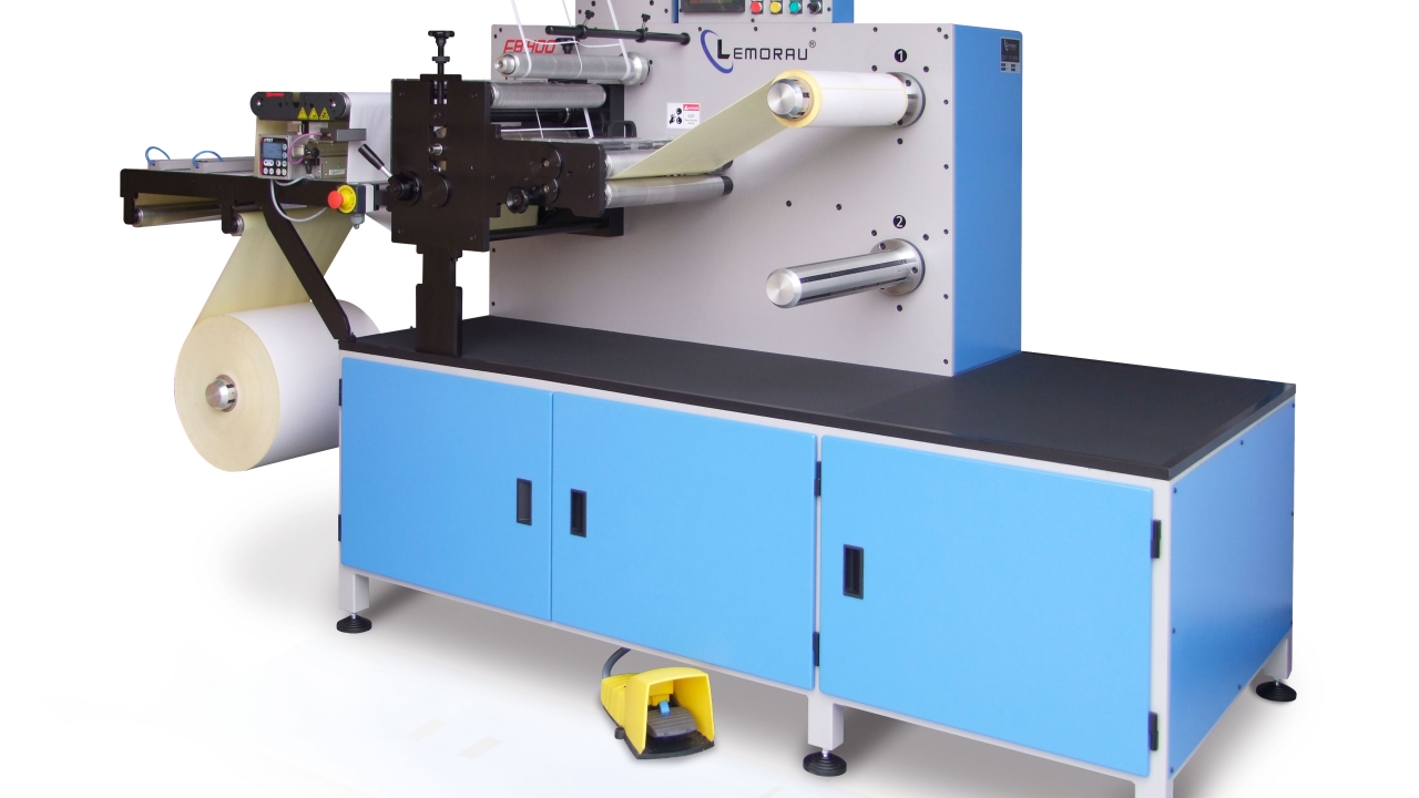 emorau EB 330 is designed for high volume production of blank labels
