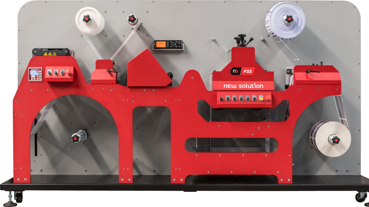 The NS F22 finishing machine from New Solution 