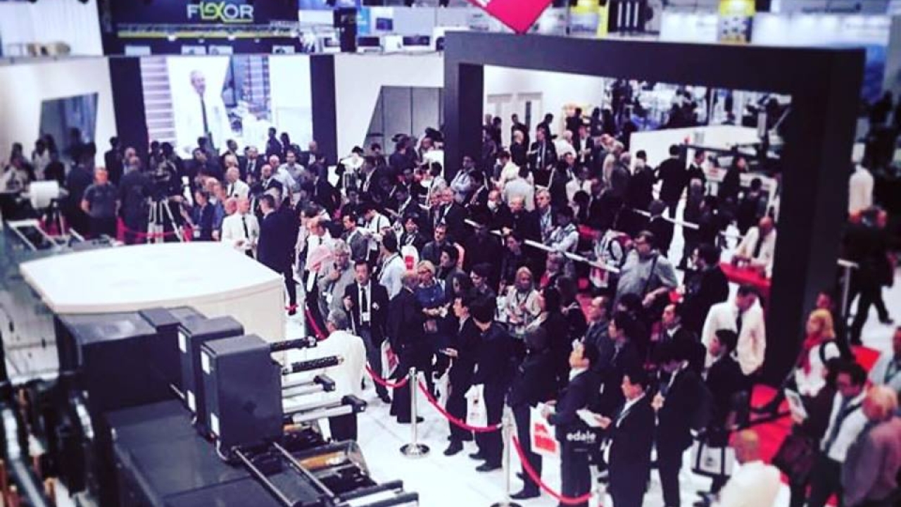 Nilpeter stand packed with visitors at Labelexpo Europe 2017