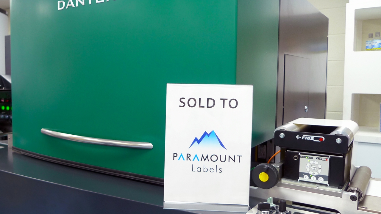 The installation, scheduled for mid-November, will complement Paramount Labels’ existing digital press offering The installation, scheduled for mid-November, will complement Paramount Labels’ existing digital press offering
