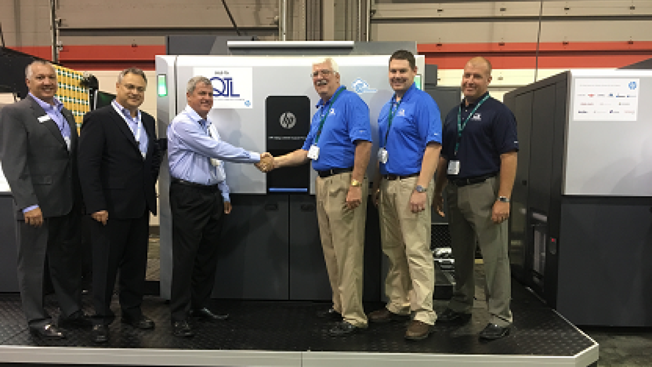Quality Tape & Label, a family-owned labels and packaging converting company, purchased the HP Indigo 20000 digital press on the show floor at Labelexpo Americas 2016 Quality Tape & Label, a family-owned labels and packaging converting company, purchased the HP Indigo 20000 digital press on the show floor at Labelexpo Americas 2016