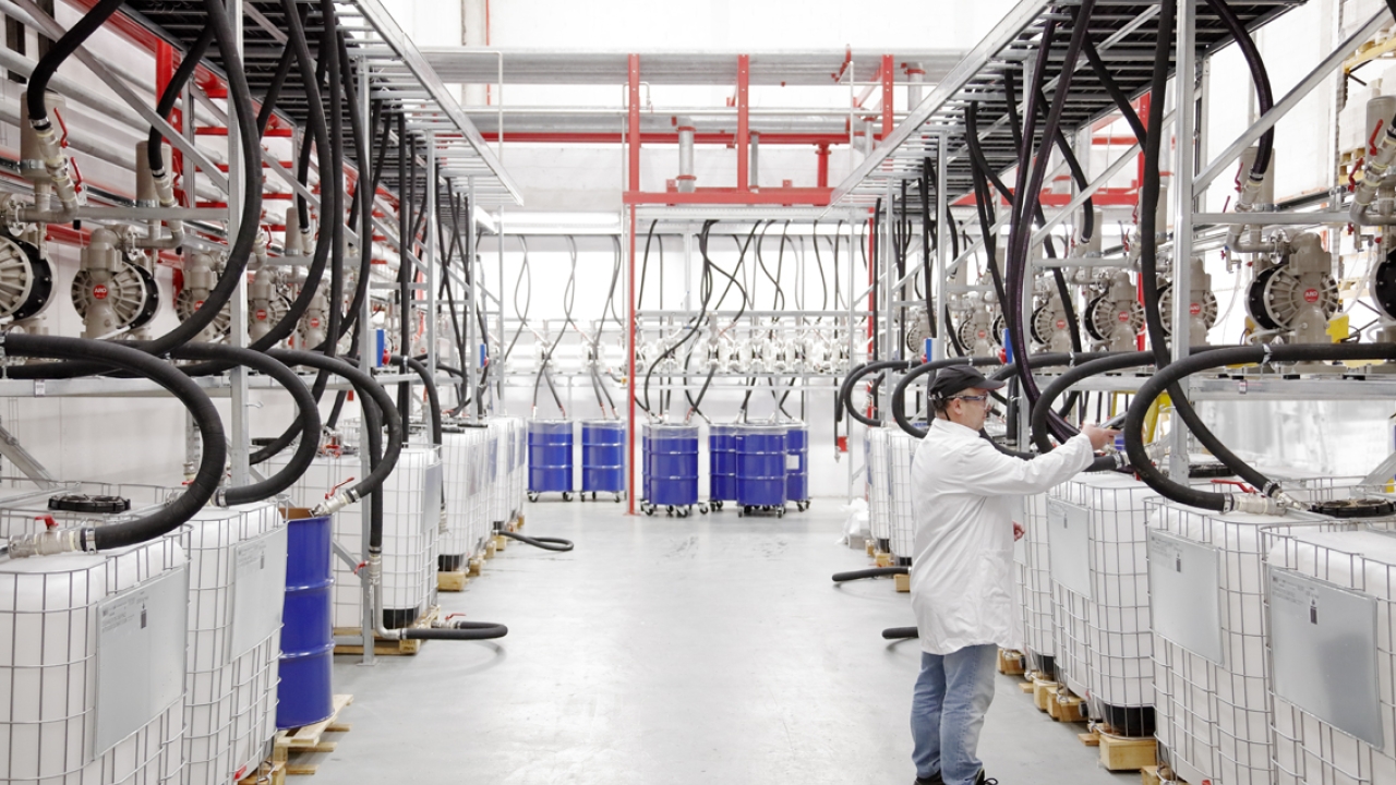 The company’s site in Annemasse is the European Center of Excellence for water-based ink production