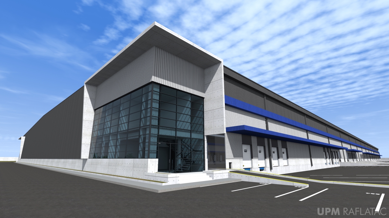 Currently under construction in the Lo Boza industrial sector adjacent to Santiago International Airport, this brand new facility will join UPM Raflatac's growing Americas terminal network Currently under construction in the Lo Boza industrial sector adjacent to Santiago International Airport, this brand new facility will join UPM Raflatac's growing Americas terminal network