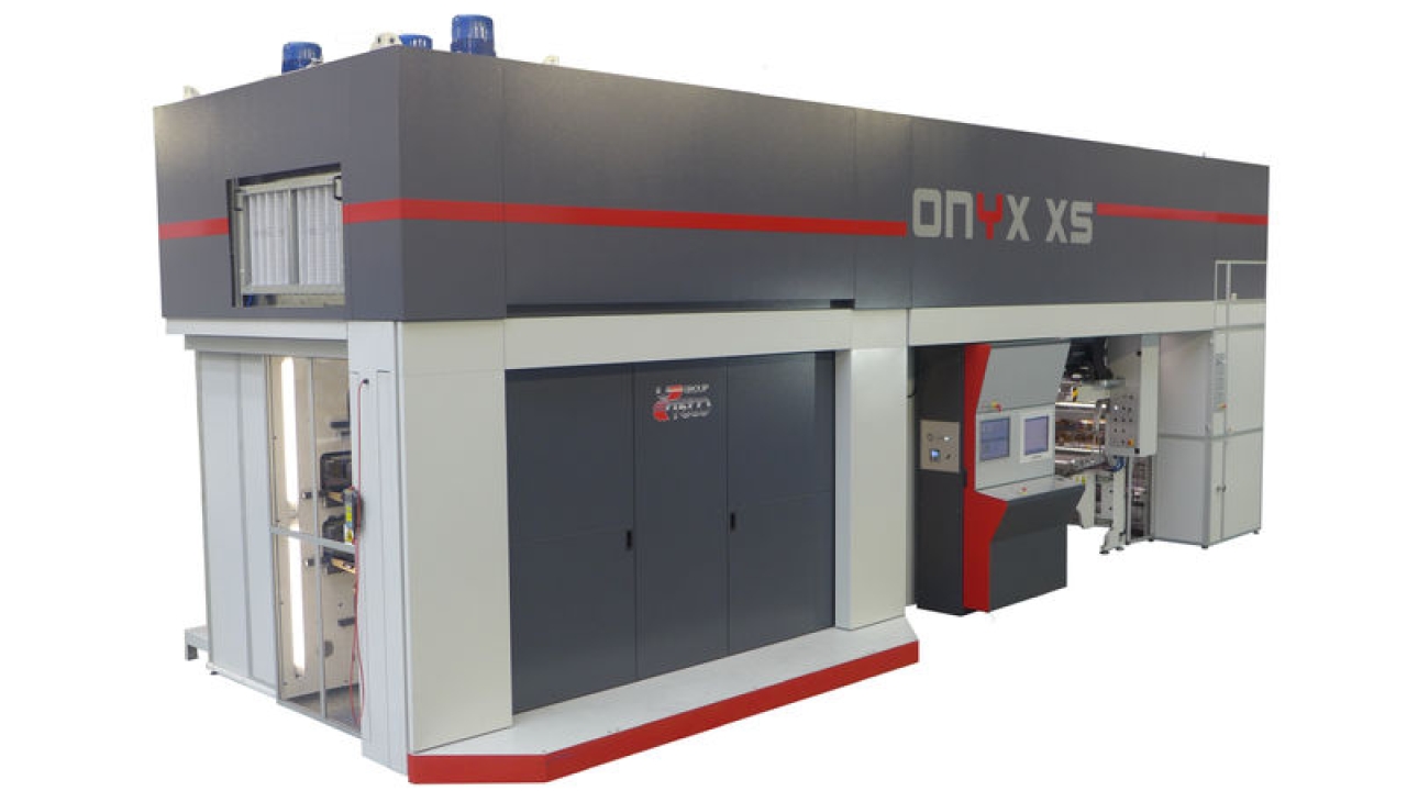 At Labelexpo Americas 2016, the Onyx XS is being showcased on the Uteco stand At Labelexpo Americas 2016, the Onyx XS is being showcased on the Uteco stand