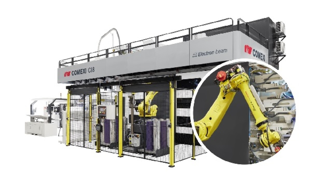 Caihua installs Comexi CI8 offset press Caihua installs Comexi CI8 offset press
