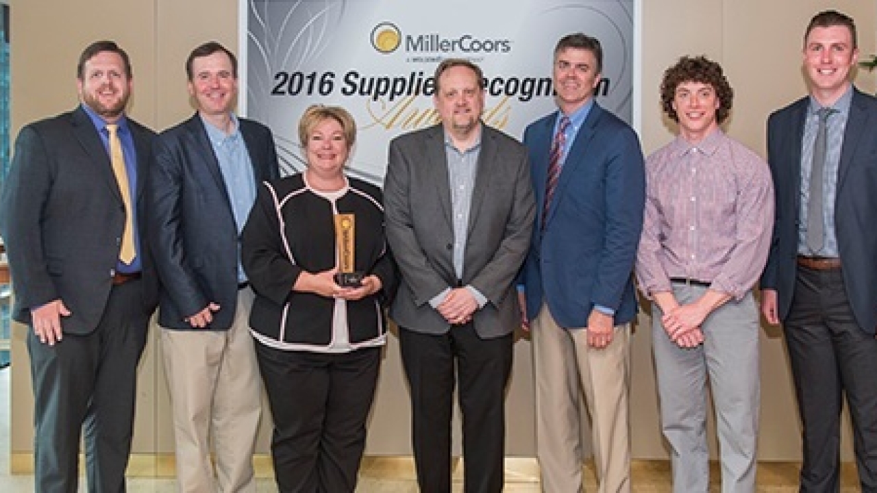 Inland receives MillerCoors' procurement innovator of the year award