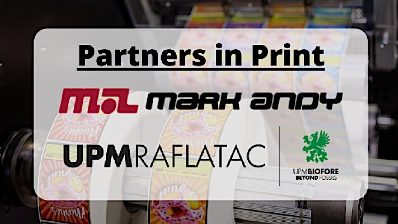 UPM Raflatac and Mark Andy have renewed their partnership in the Americas pressure-sensitive label markets 