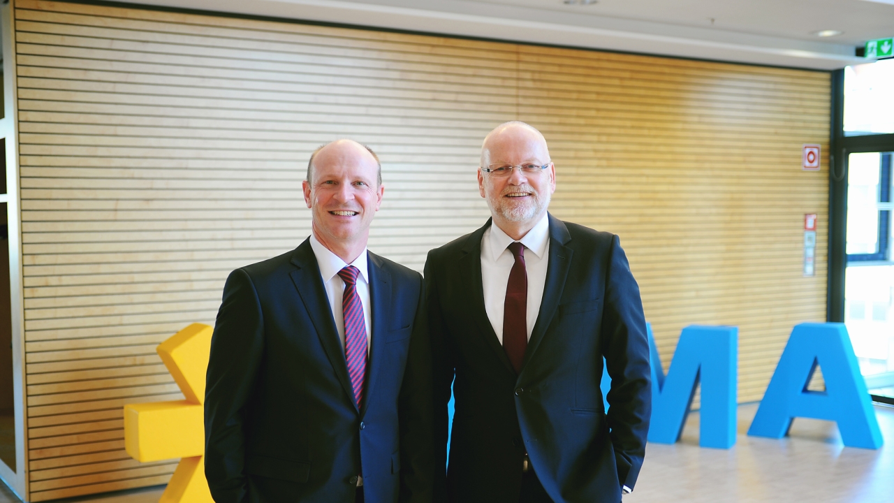 ‘Actually finding these new employees is a prerequisite for fully using our growth opportunities’ - Herma’s managing directors, Sven Schneller (left) and Dr Thomas Baumgärtner (right)