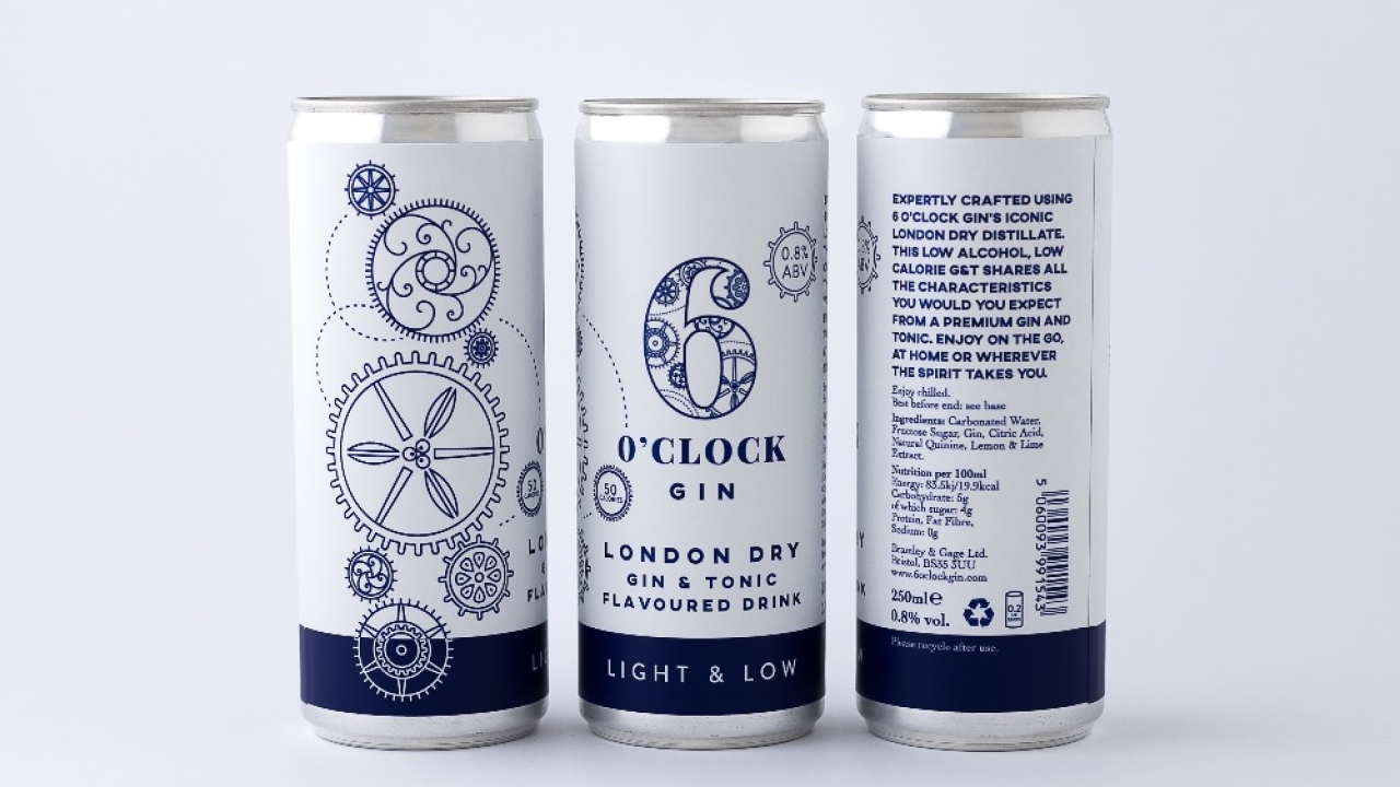Amberley Labels produces labels for canned spirits