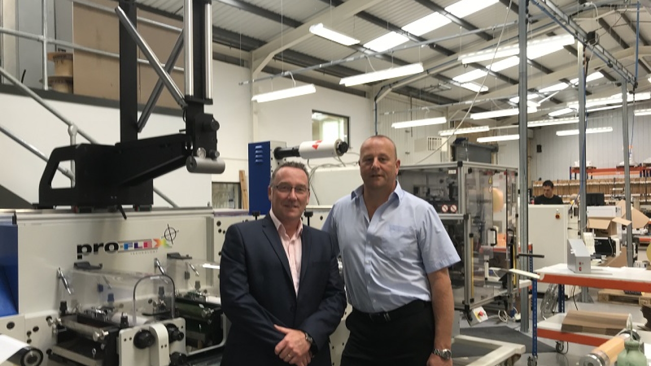 UK printer Aztec Label has taken delivery of a full UV Focus Proflex 330E flexo press