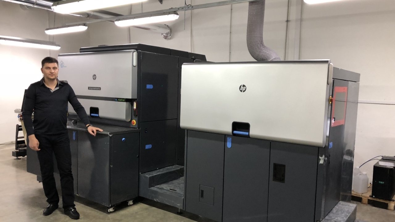 Moldova-based printer FlexLabel has added an HP Indigo WS6800 on top of the country's first digital press, an HP Indigo 4500